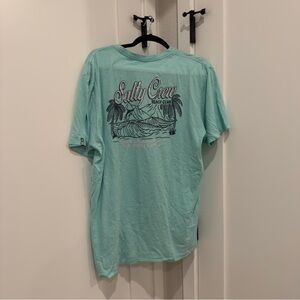 Salty Crew Men's Teal Beach Club Tee